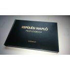 Repülési napló "fekete XL" ( Repülőgép, helikopter, UL )  Magyar-Angol nyelv