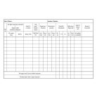 FEDÉLZETI NAPLÓ Vitorlázó Repülőgéphez, 1 darab  (motoros, segédmotoros, motor nélküli)