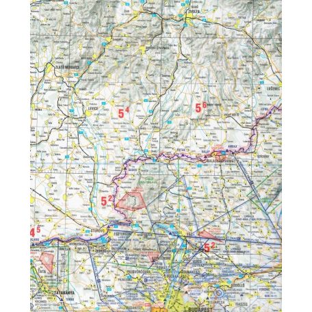 Térkép bérnyomtatás A/0 méret + 1x fóliázott+ hajtogatott 