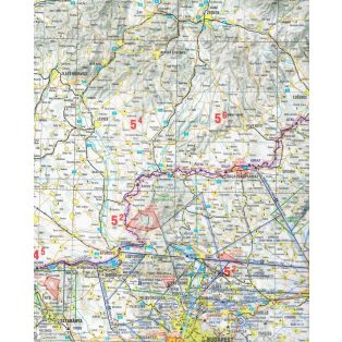 Térkép bérnyomtatás A/0 méret  + hajtogatott 