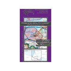   2020 France South West VFR Aeronautical Chart – ICAO 1:500 000