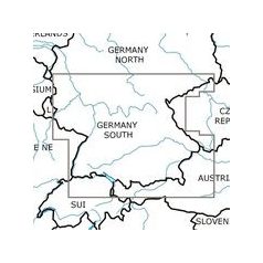 2021 Germany South VFR Chart – ICAO Chart 1:500 000