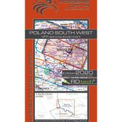   2020 Poland South West VFR Aeronautical Chart – ICAO 1:500 000