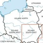 2020 Lengyelország Dél-Kelet VFR térkép 1:500 000