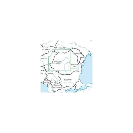 Romania West VFR ICAO Chart – ICAO 1:500 000