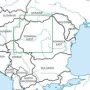 Románia Nyugat VFR térkép 1:500 000 