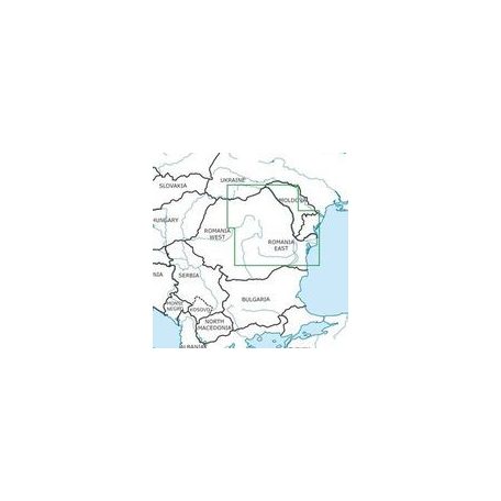 2021 Romania East VFR ICAO Chart – ICAO 1:500 000