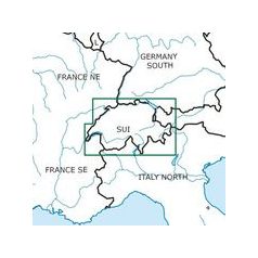 2020 Switzerland VFR Aeronautical Chart – ICAO 1:500 000