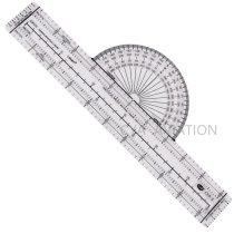 Protractor ruler small fixed, CFP-3