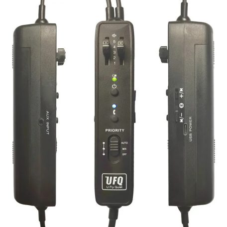 UFQ P28 BT repülőgépes fejhallgató 