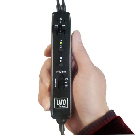 UFQ BT + ANR, A28  bluetooth repülőgépes fejhallgató  