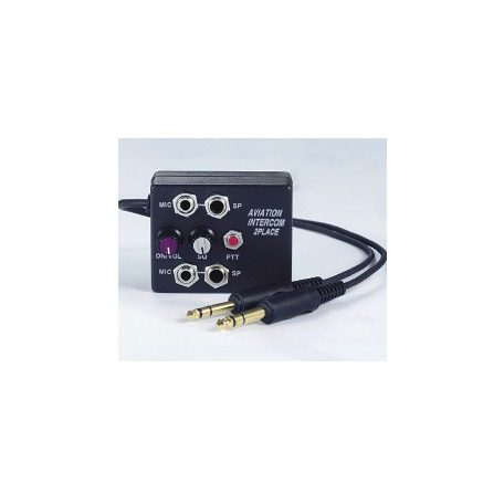Aviation Intercom (HS-20) GA DUAL PLUG 