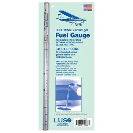 Cessna 172 Fuel Gauge (Standard 20 Gal. Tanks)