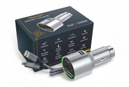 CO detektor és USB töltő
