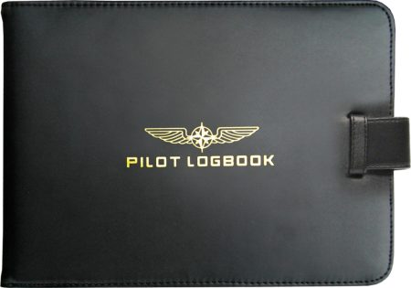 Flight log holder case (medium) 25 x 18 cm