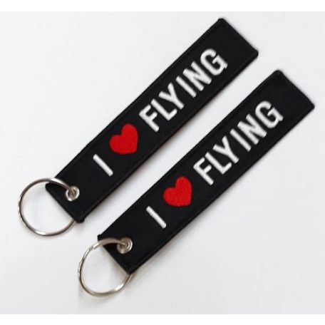 RBF kulcstartó "I LOVE  FLYING " 