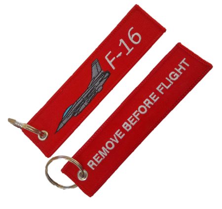 RBF KEYCHAIN "F-16"