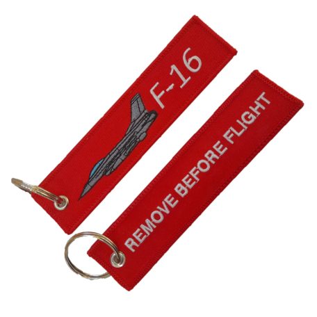 RBF KEYCHAIN "F-16"