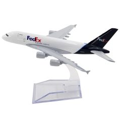 FEDEX A380 repülőgép modell