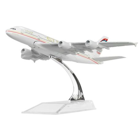 ETIHAD A380 repülőgép modell