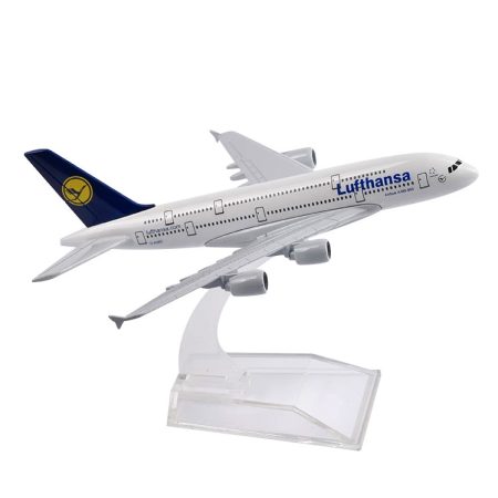 LUFTHANSA A380 repülőgép modell