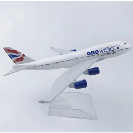 BA 'ONE WORLD' B747 repülőgép modell