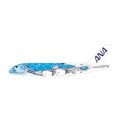 ANA "TURTLE BLUE" A380 repülőgép modell