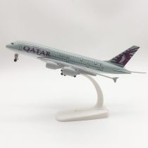 QATAR A380 repülőgép modell