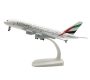 EMIRATES A380 repülőgép modell