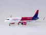 WIZZ AIR  A320 repülőgép modell, 1:80 arány 