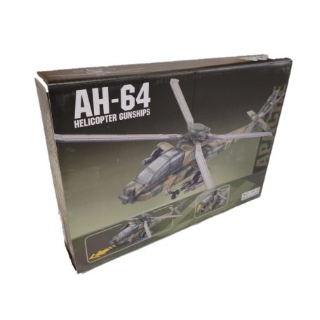 AH64, műanyag építőelem makett, 24-6