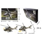 AH64, műanyag építőelem makett, 24-6