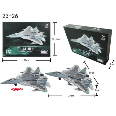 SZU 57, műanyag építőelem makett, 23-26