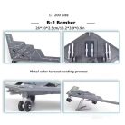 B-2  SPIRIT  , műanyag építőelem makett, 1:200, 23-27