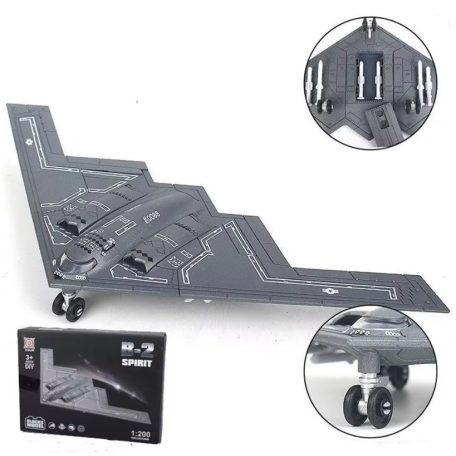 B-2  SPIRIT  , műanyag építőelem makett, 1:200, 23-27