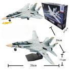 F-14 TOMCAT  , műanyag építőelem makett, 1:72, 24-46