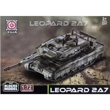 LEOPARD 2A7  harckocsi , műanyag építőelem makett, 23-261