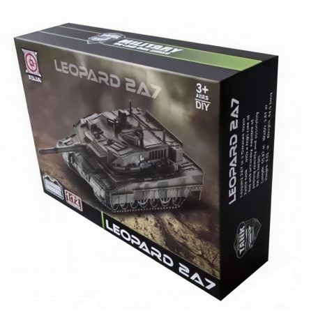 LEOPARD 2A7  harckocsi , műanyag építőelem makett, 23-261