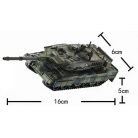 LEOPARD 2A7  harckocsi , műanyag építőelem makett, 23-261