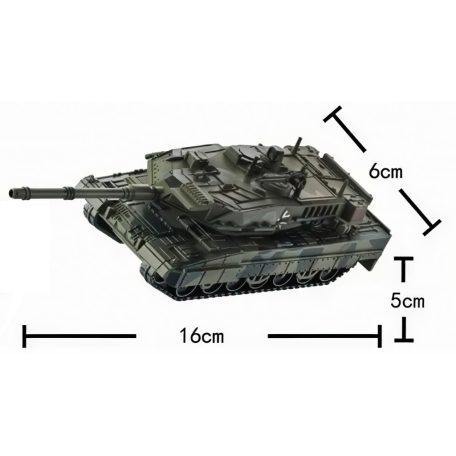 LEOPARD 2A7  harckocsi , műanyag építőelem makett, 23-261