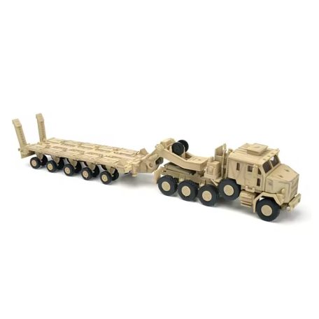M1070 + M1A2  harckocsi , műanyag építőelem makett, 1:72 25-9
