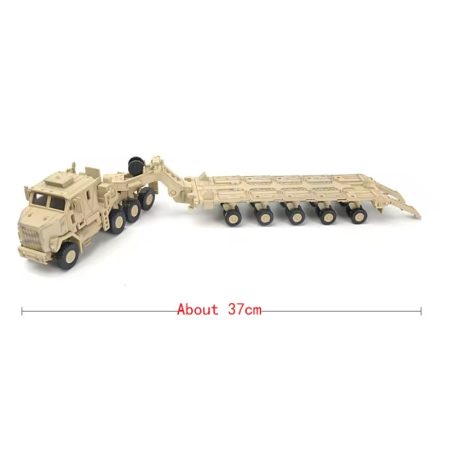 M1070 + M1A2  harckocsi , műanyag építőelem makett, 1:72 25-9