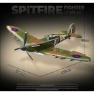 SPITFIRE, Repülőgép építő játék, 100279