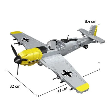 BF 109 II ,  műanyag építőelem makett, 6816 