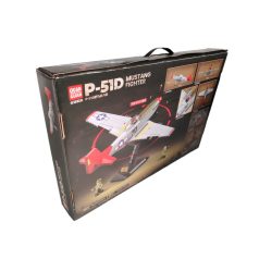P-51D MUSTANG, Repülőgép építő játék, 100278