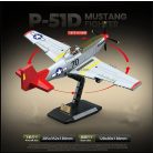 P-51D MUSTANG, Repülőgép építő játék, 100278
