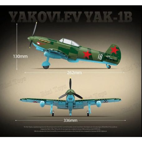 JAK-1B, Repülőgép építő játék, 100287