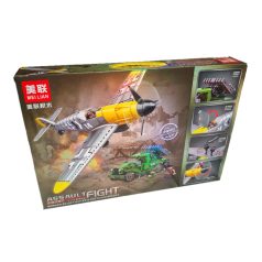 BF-109 III. + KATYUSA , Repülőgép építő játék, 98305