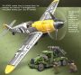 BF-109 III. + KATYUSA , Repülőgép építő játék, 98305
