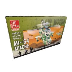 AH64 II, műanyag építőelem makett, 58094